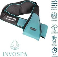 Invospa Shiatsu Nackenmassagegerät | Schulter Rücken Infrarot Wärme