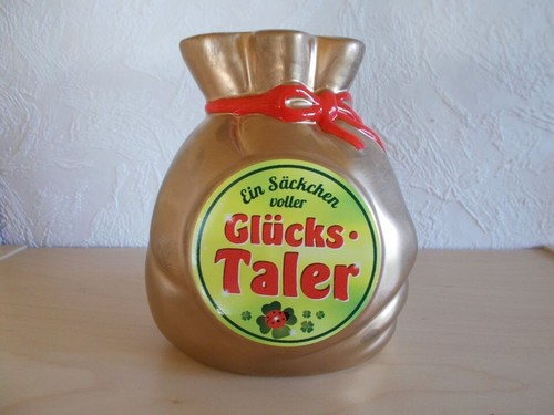 Spardose geldsack glücks - spardose,