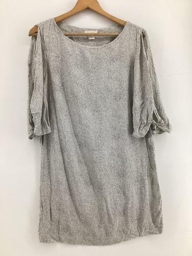 Tunika kleid weiß - weiß, schwarz