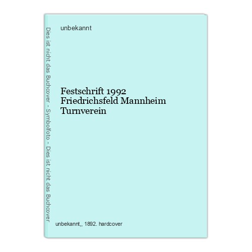 Festschrift 1992