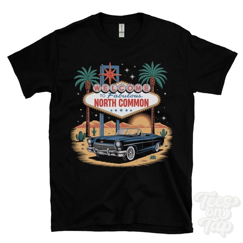 Lustiges shirt north common - t-shirt,