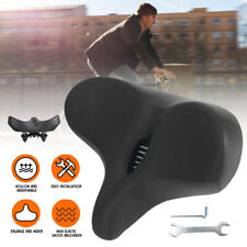 Übergroßer Fahrradsattel Bequem Extra Breit Weich Schaum Gepolstert Fahrradsitz