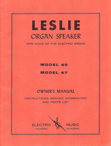 Owners service manual - manual, for