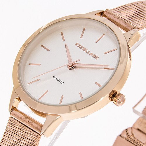 Damenuhr excellanc farbe rose - damenuhr,