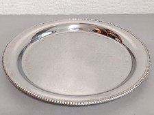 Servierplatte Bratenplatte Fleischplatte mit Ornament 70er Fissler Coronal 18/10