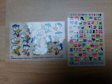 Disney Donald Duck Rubbelbilder - Micky Maus Beilage 80er / 90er - Comics alt