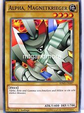 Yu-Gi-Oh - 2x Alpha, Magnetkrieger - SDMY - Structure Deck Yugi Muto