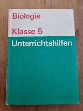 DDR Unterrichtshilfen Biologie Klasse 5 Lehrer Referendar Abitur