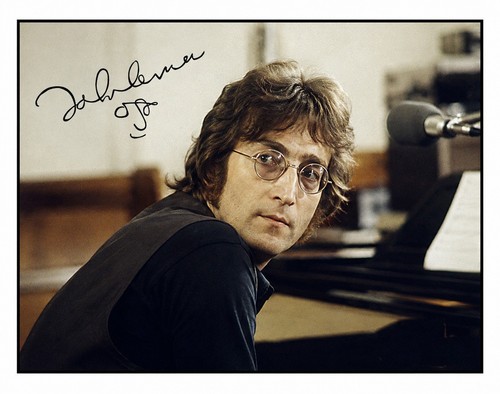 John lennon autogramm - ,