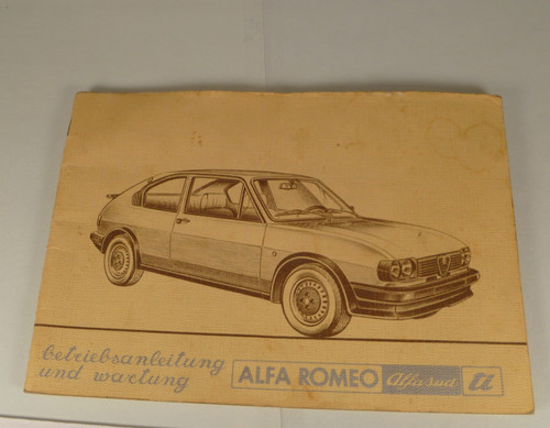 Original alfa romeo - alfa, alfasud