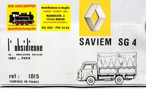 Obsidienne 1015 bausatz - 1015:,