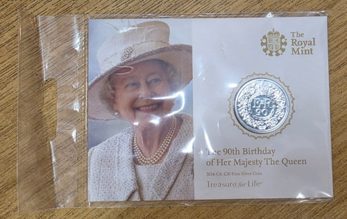 2016 royal mint 20 - 2016, £20
