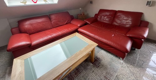 Schillig ledersofa - w.,