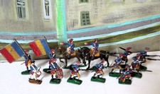 Zinnsoldaten bemalt Konvolut