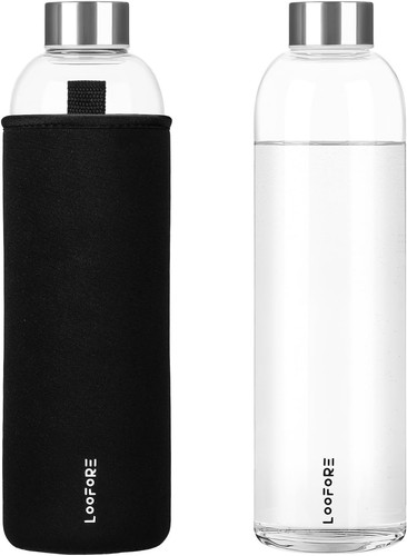 Glasflasche liter 1l - 1,