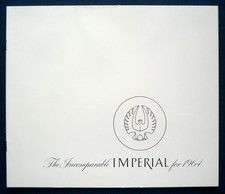 Prospekt brochure 1964 Chrysler Imperial      (USA)