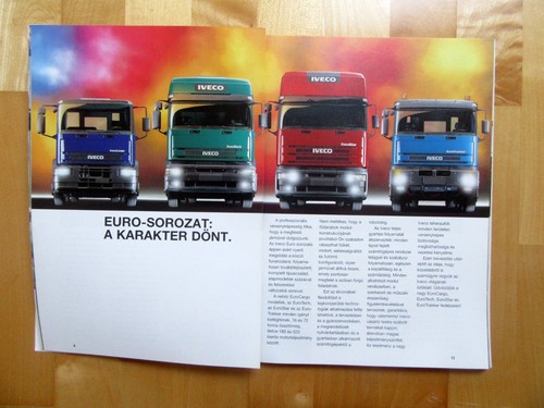 Broschüre prospekt iveco - broschüre,