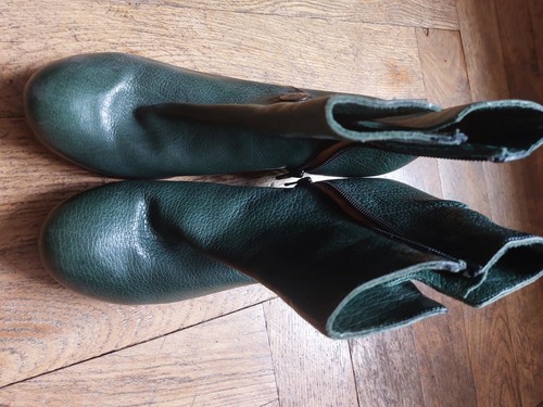 Grüne damen stiefelette mit - grüne,