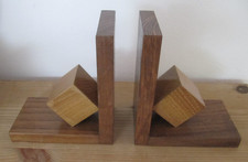 2x Buchstützen aus Holz