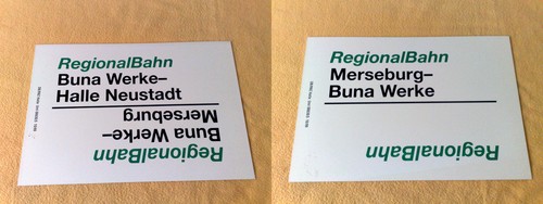 Zls regionalbahn buna werke - regionalbahn,
