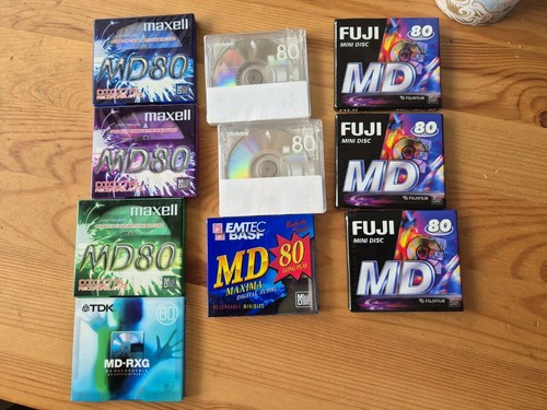 Minidisc maxell fuji tdk - minidisc,