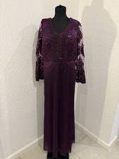Damen Abendkleid In Lila Gr.48