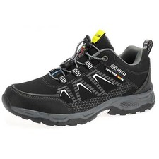 Herren Trekkingschuhe Sneaker Outdoor Freizeitschuhe Wanderschuhe Schwarz Weiß