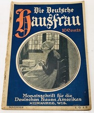 WW1 Era DIE DEUTSCHE HAUSFRAU