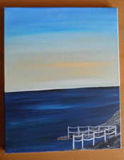 Acrylbild handgemalt auf