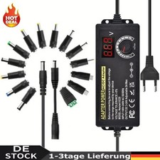 3A Trafo Einstellbares Netzteil Adapter 3V-24V LED Steckernetzteil Regelbar NEU