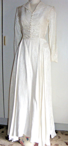 Vintage 40er jahre brautkleid - vintage,