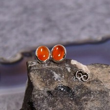 Karneol Ohrring, 925er Silber