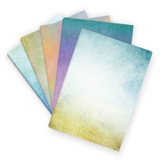 50 Blatt Bastelpapier A4 bunt