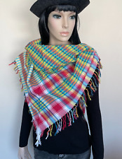 Esprit Kufiya Palituch Palästinenser Arafat Tuch Regenbogen XXL Fransen