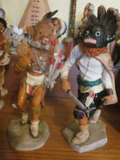 2 Castagna Indianer Figuren
