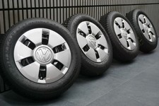 4 WINTERRÄDER WINTERREIFEN 165/70 R14 VW UP SKODA CITIGO SEAT MII DUNLOP 7mm