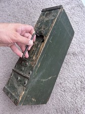 Ultra rare Munitionskiste WKI Große Holzkiste