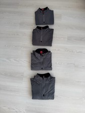 4 Stück Engelbert Strauss Herren Fleecepullover Grau In Gr.:XL