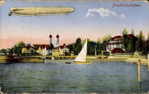 Friedrichshafen am - ak,
