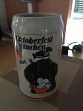 Oktoberfest Jahreskrug 1984, Top Zustand, Versand Euro 6,-