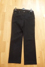 Neuwertige, schwarze leichte Baumwollhose von Gerry Weber Gr.40 IRINA R
