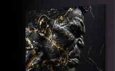 Hulk Leinwand Bild Superhelden Wanddeko Wandbild Avengers Glanz Wandbild