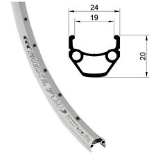 28 Zoll Fahrradfelge Silber RMX Alu Hohlkammerfelge Geöst 36 Loch Felge 622x19