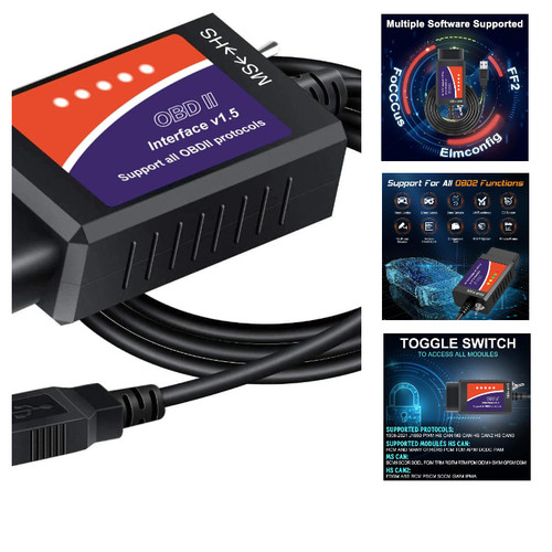 Obd2 adapter forscan elmconfig - obd2,