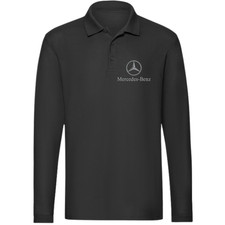 Poloshirt schwarz Mercedes