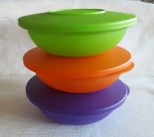 Tupperware  Schüsselset „Junge Welle“ • 3-tlg. • Inhalt je 400 ml • mit Deckel