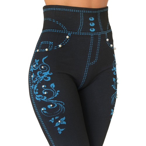 Leggings perlen tribal ranke - leggings,