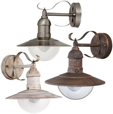 Wandlampe Shabby Antik & Edelstahl Landhaus Wandleuchte Hoflampe - Rabalux Oslo