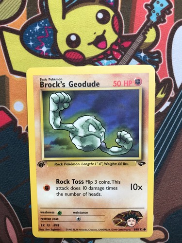Brock geodude edition - brock's,