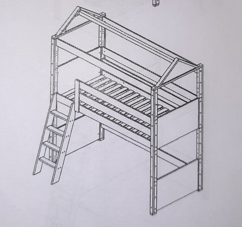 Kinderhochbett de breuyn - kinderhochbett,